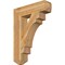 Ekena Millwork Merced Craftsman Rough Sawn Bracket, Western Red Cedar, 6"W x 26"D x 34"H BKT06X26X34MRC04RWR - alternate 1